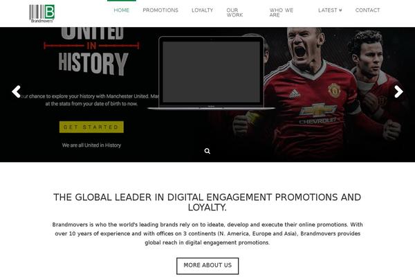 Site using Cornerstone plugin