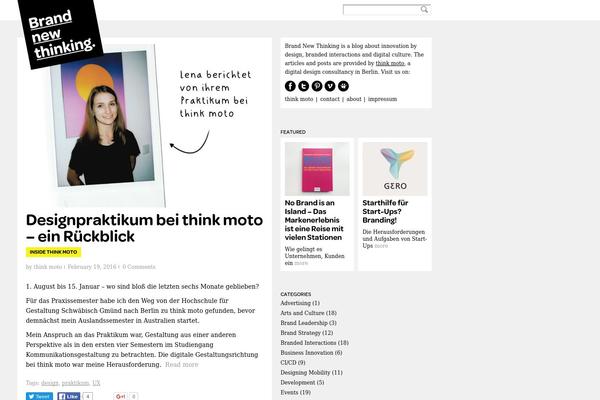 iNove theme site design template sample