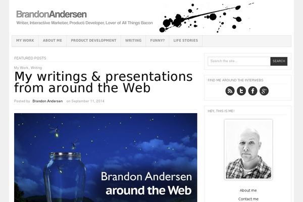 Project Ar2 theme site design template sample