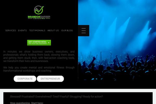 Brandon theme site design template sample