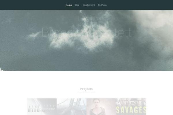 Chameleon theme site design template sample