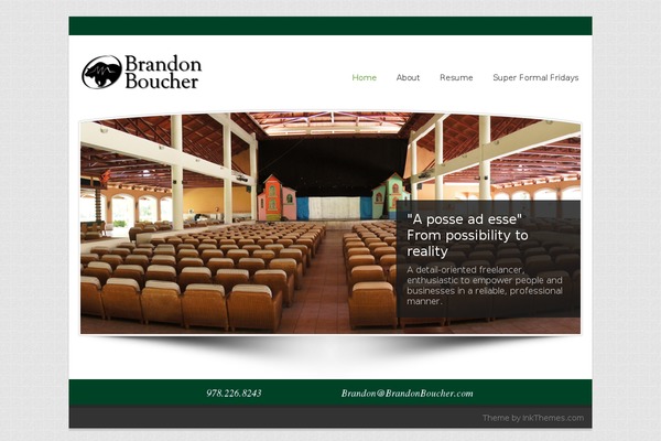 Andrina Lite theme site design template sample