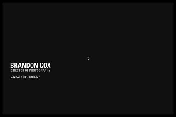 brandoncoxdp.com site used Brandoncox