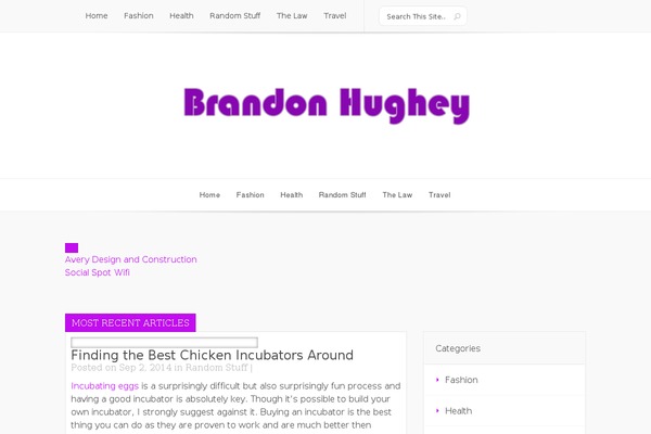 Lucid theme site design template sample