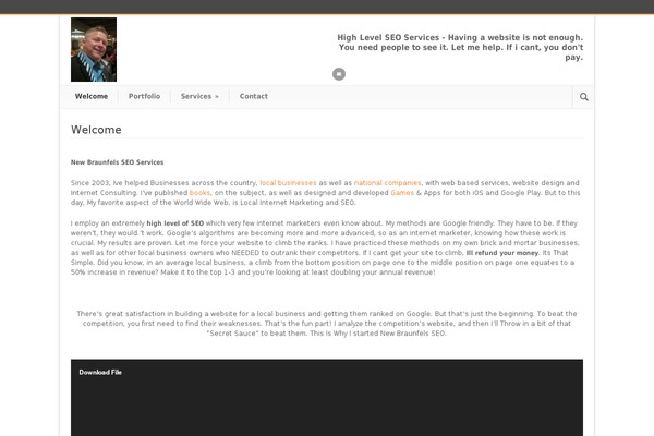 Modernize theme site design template sample