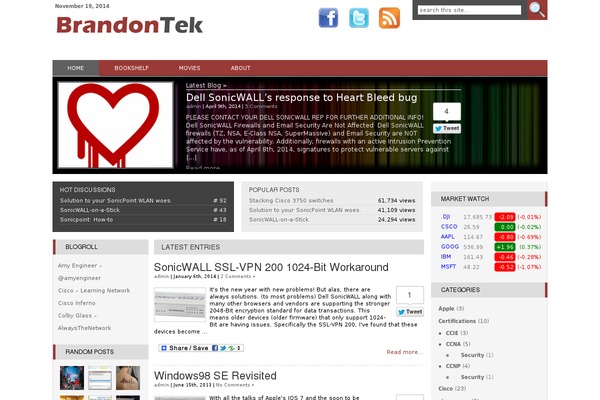 Republica theme site design template sample