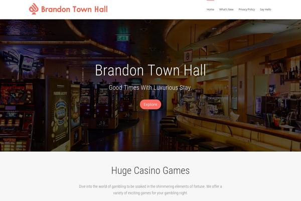 KLEO theme site design template sample