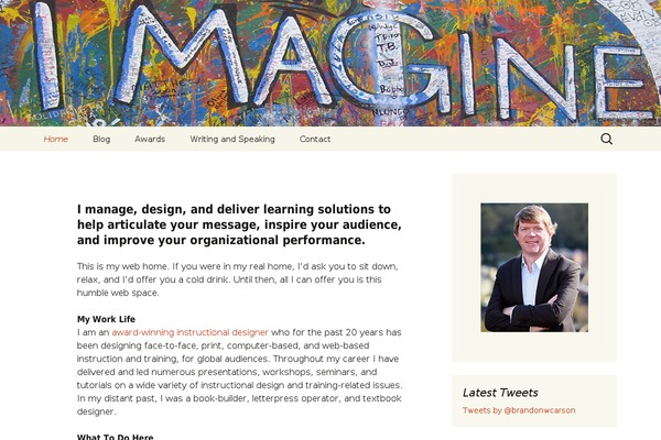 Twenty Thirteen theme site design template sample