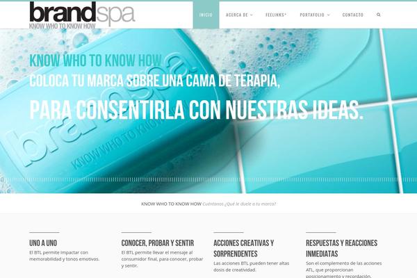 Senna theme site design template sample