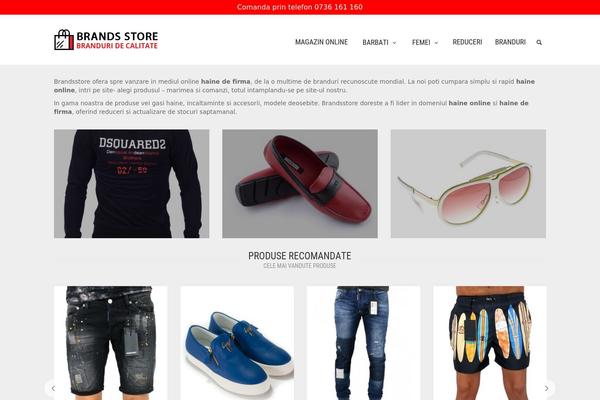 Oxygen theme site design template sample