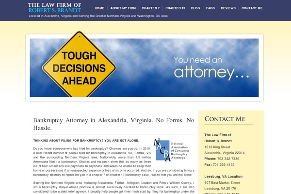 brandtlawfirm.com site used Lawfirm-child