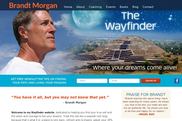 Morgan theme site design template sample