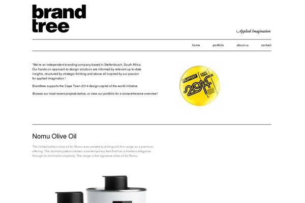 Portfolium theme site design template sample
