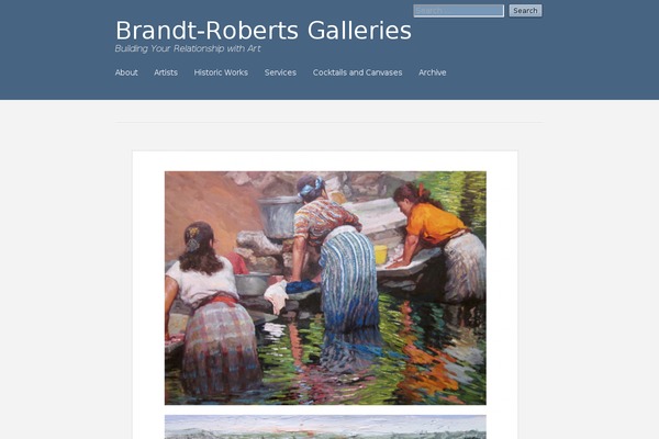 Portfolio Press theme site design template sample