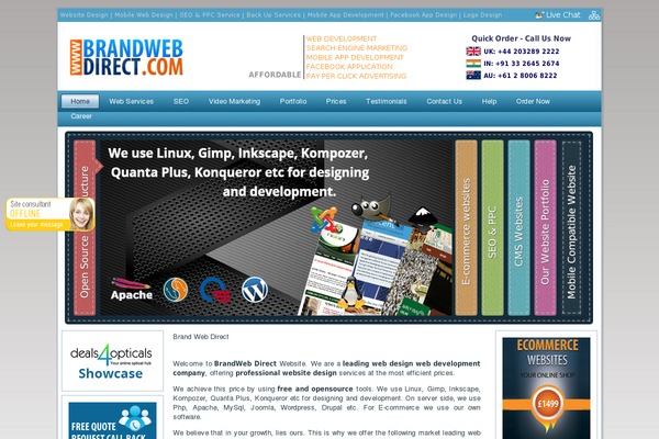 Kryptonation theme site design template sample