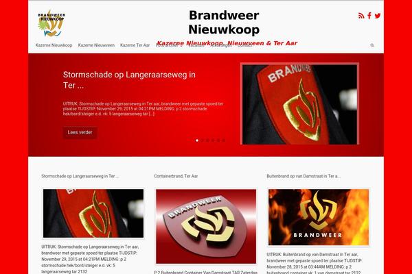brandweernieuwkoop.com site used Evolve Plus