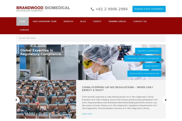 Site using Genesis Responsive Slider plugin