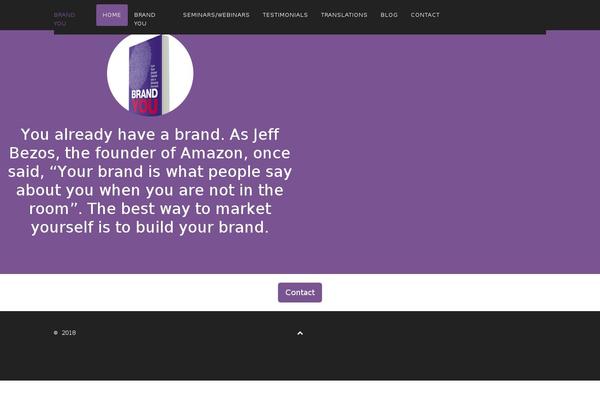 Strappress theme site design template sample