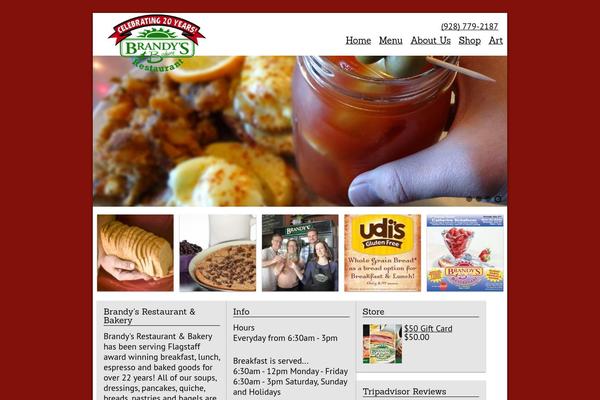 Bottega theme site design template sample