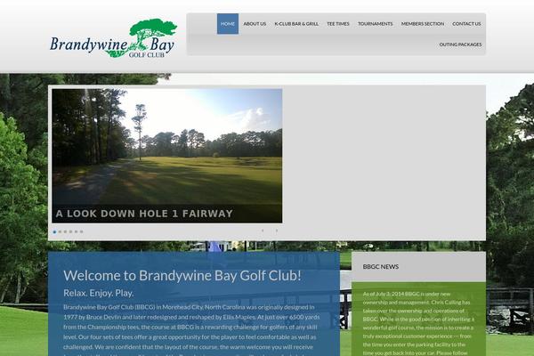 Gen theme site design template sample