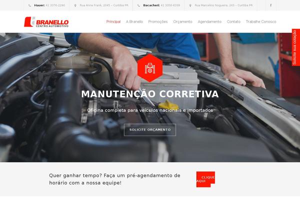 Site using WP Contact Slider plugin
