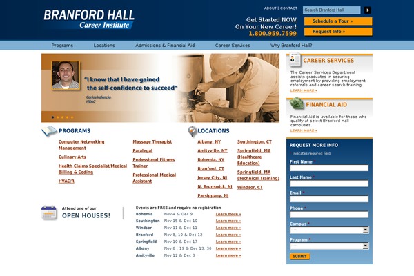 branfordhall.com site used Brandfordhall