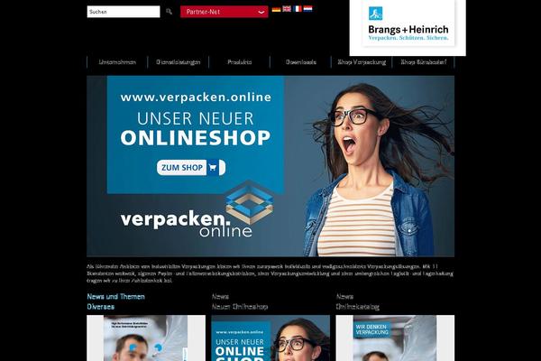Site using WordPress Content Slide plugin