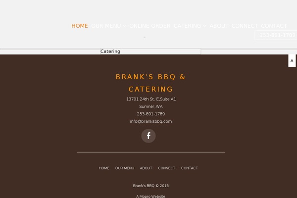 BBQ theme site design template sample