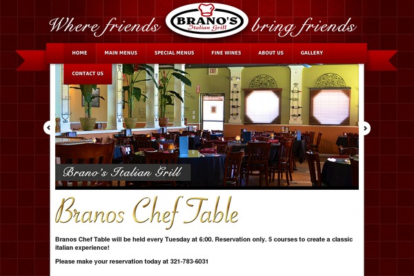 Italianrestaurant theme site design template sample