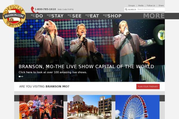 branson.com site used Bcom