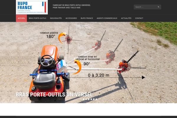 RedLine theme site design template sample