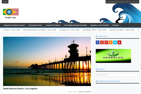 Wp-atlantic theme site design template sample