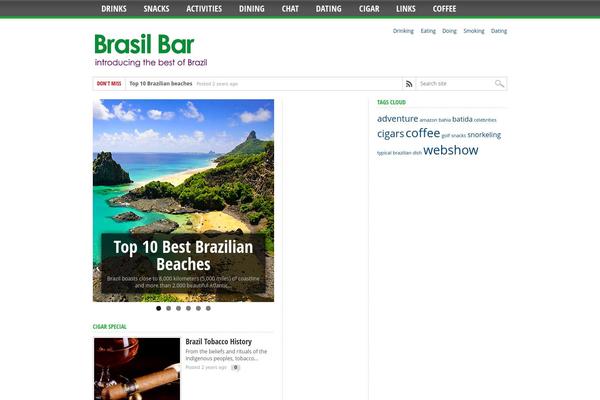 Max Mag theme site design template sample
