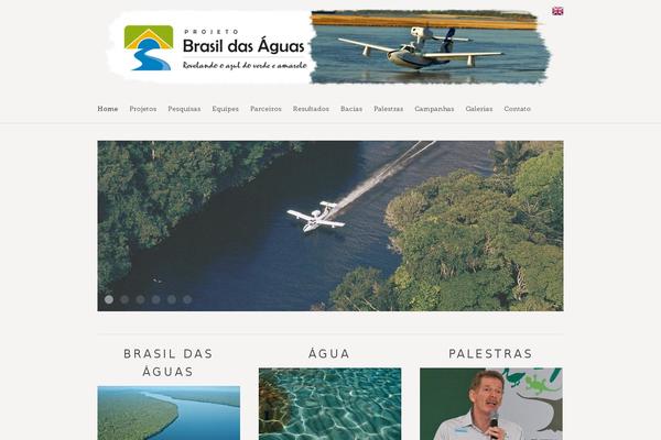 Nature theme site design template sample