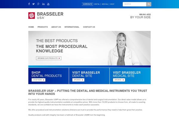 brasseler theme websites examples