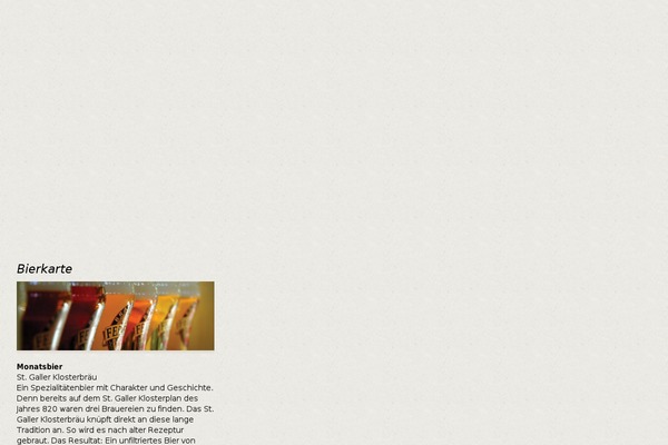 brasserie-federal.ch site used White Rock