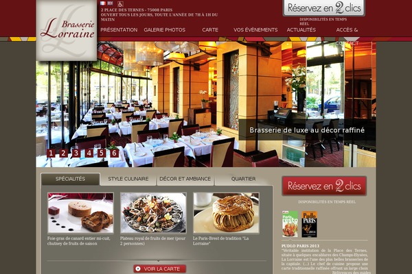 brasserielalorraine.com site used Cafe-capucine