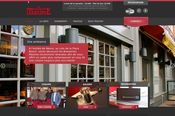 Bistro-responsive_foodie_app-theme theme site design template sample