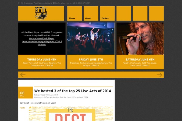 Metro theme site design template sample