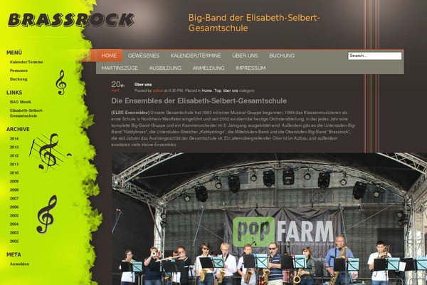 Site using All-in-One Event Calendar plugin