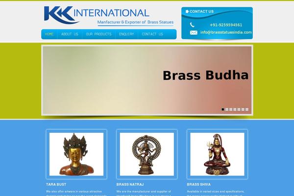 brassstatuesindia.com site used Skshop