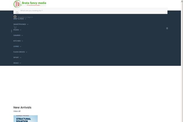 Tokoo theme site design template sample