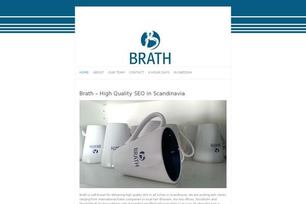 Attitude theme site design template sample