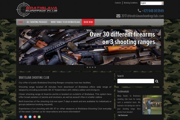 Sc theme site design template sample