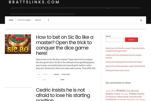 JustWrite theme site design template sample