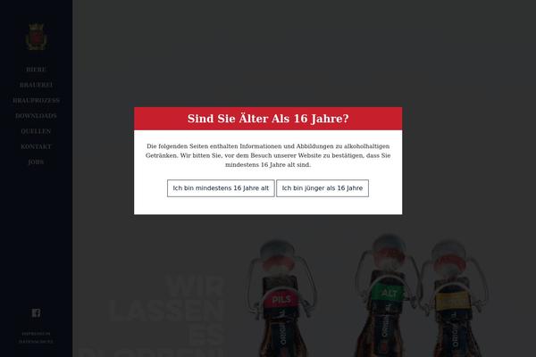 Site using Wp-terms-popup plugin