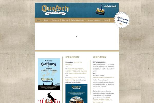 Greenleaf theme site design template sample