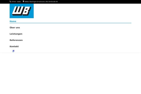 The7 theme site design template sample