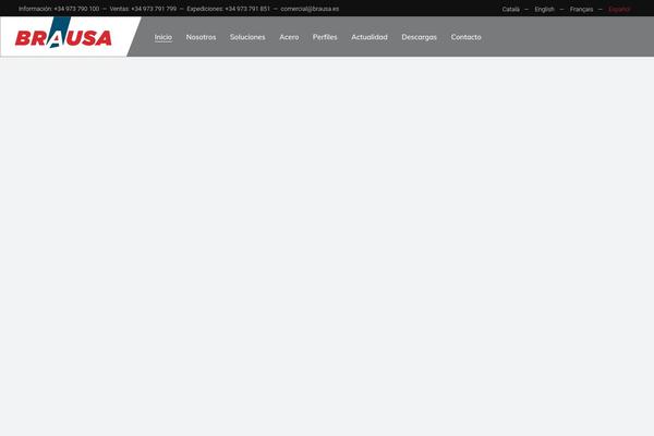 Stål theme site design template sample