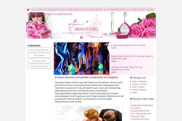 braut.org site used Braut